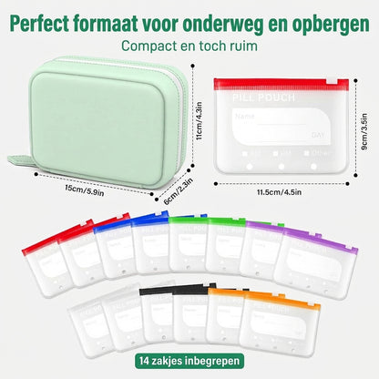 Pillfolio – Compacte medicijndoos