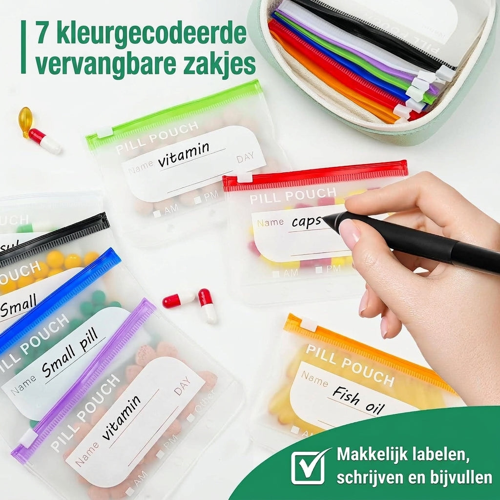 Pillfolio – Compacte medicijndoos