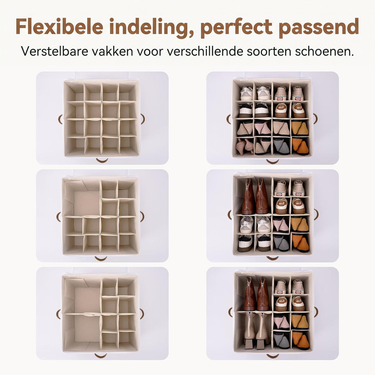 Stapelo – Verstelbare opbergbox voor schoenen & kleding