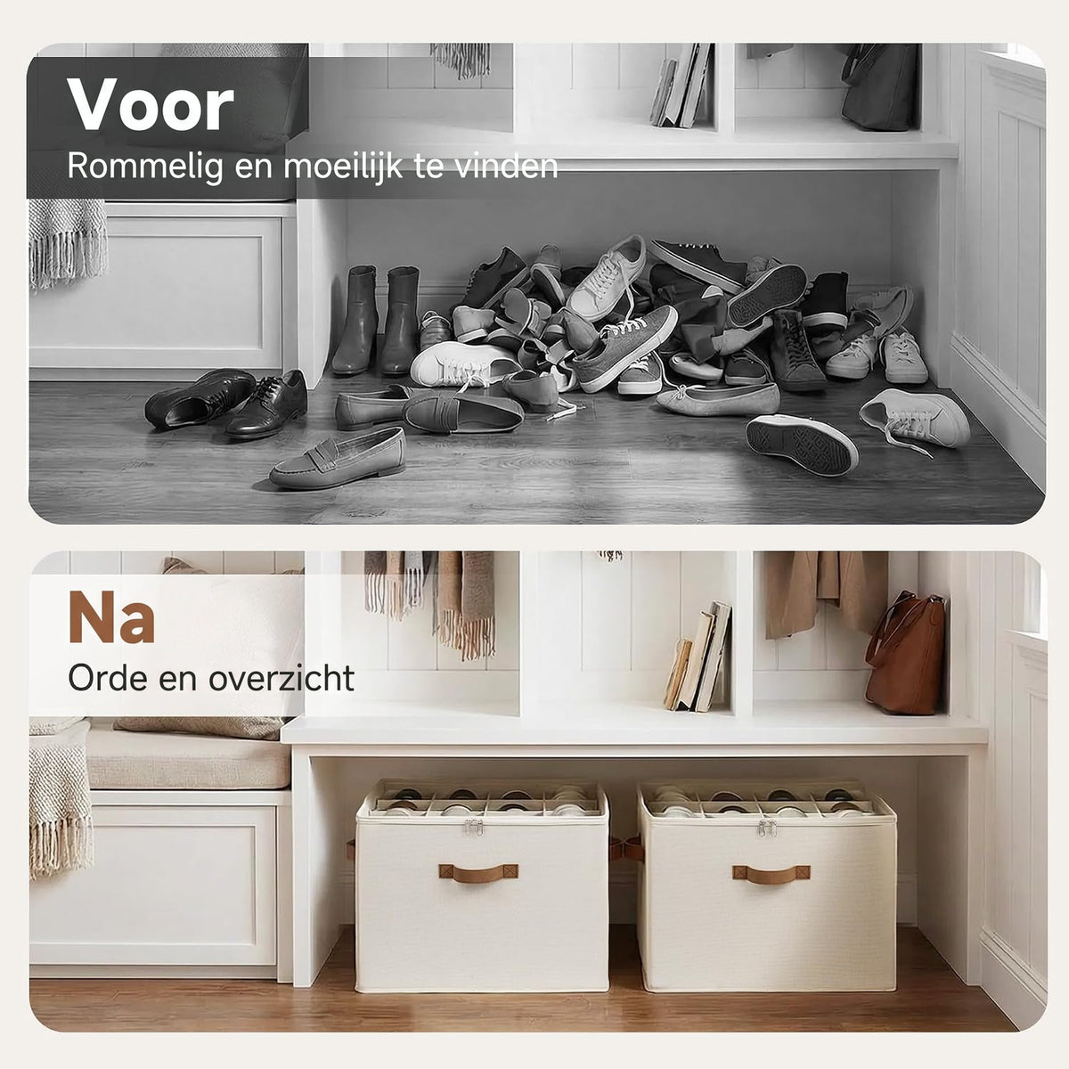 Stapelo – Verstelbare opbergbox voor schoenen & kleding