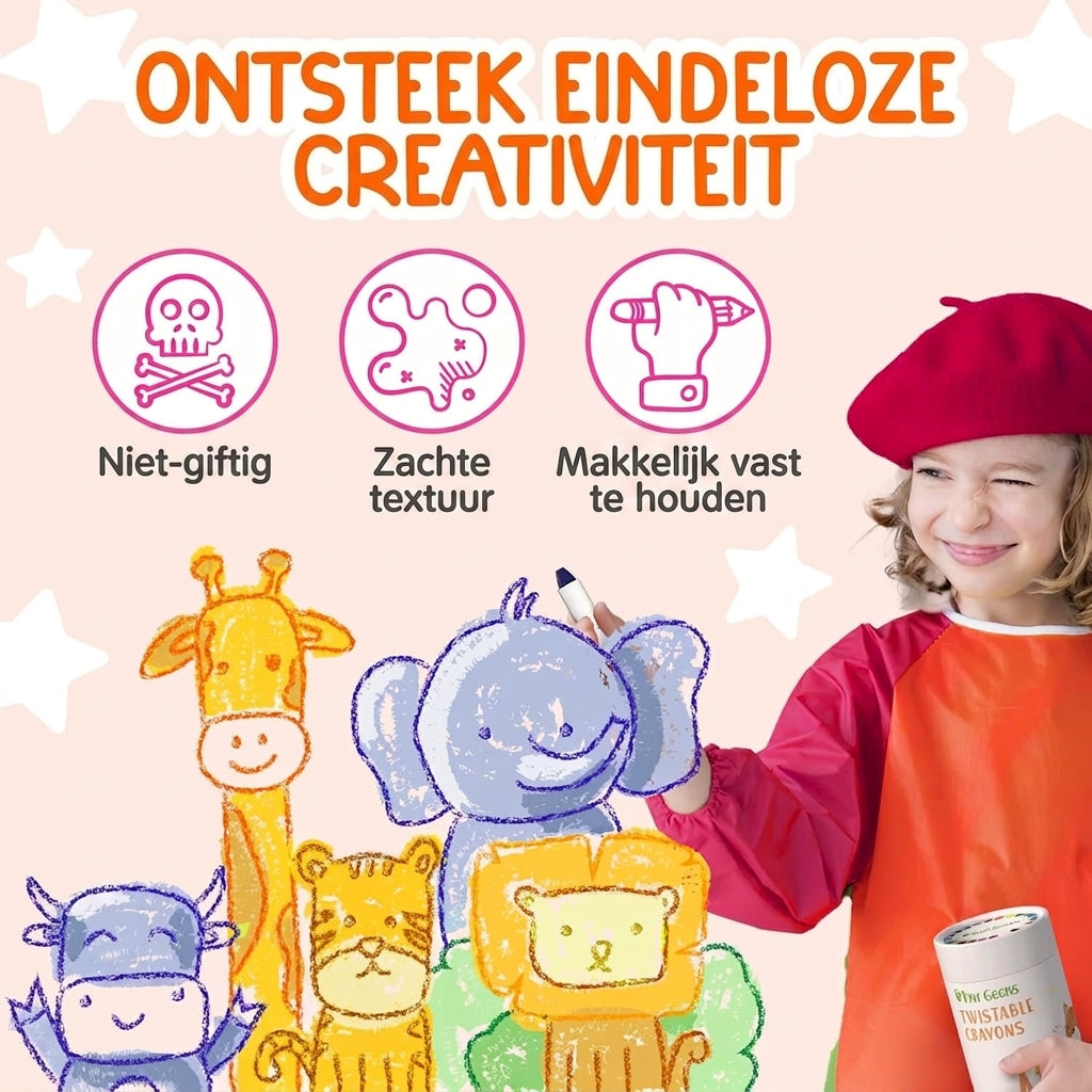 Crayloo - Silky Washable Crayons 3